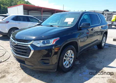 2021 Chevrolet Traverse Awd Ls из США, поврежденный, VIN 1GNEVFKWXMJ225612